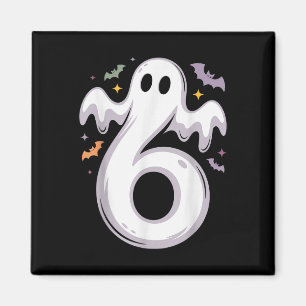 Lustiges 6 Geister Meme Halloween Kostüm passend D Magnet