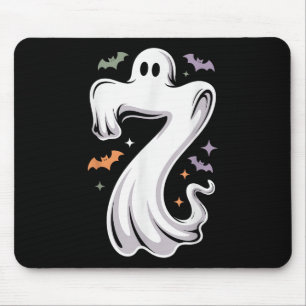 Lustiges 7-Geister-Meme-Halloween-Kostüm passendes Mousepad