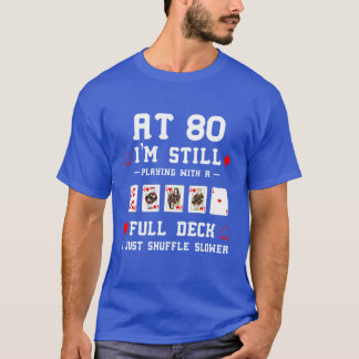 Lustiges 80. Geburtstagsgeschenk 80 Jahre alte Kar T-Shirt
