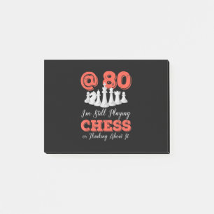 Lustiges 80. Geburtstagsgeschenk - 80 jährige Scha Post-it Klebezettel