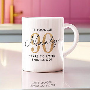 Lustiges 90. Geburtstagsgeschenk Kaffeetasse