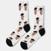 Lustiges Abschlussfoto Socken (Linkes Detail)