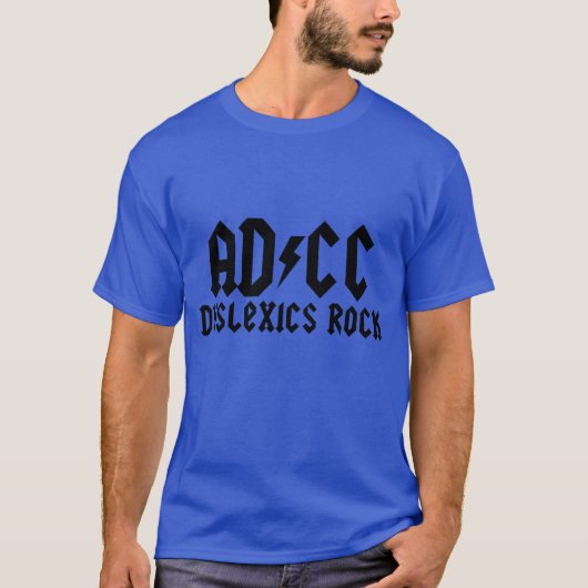 Lustiges AC/DC T-Shirt (Vorderseite)