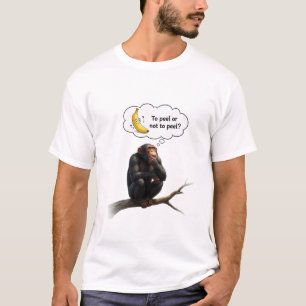 Lustiges Affen-Denk-T-Shirt T-Shirt