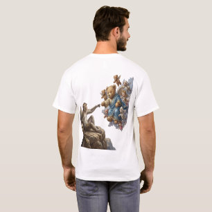 Lustiges Affen-Schöpfung Adams Parodie T-Shirt