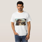 Lustiges Affen T-Shirt (Vorne ganz)