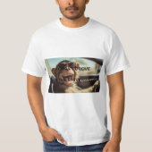 Lustiges Affen T-Shirt (Vorderseite)