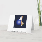 lustiges Affengeschäft 50. Geburtstag, Karte (Rückseite)