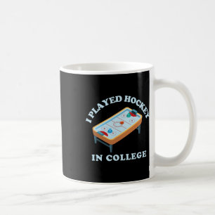 Lustiges Airhockey, ich spielte Hockey College Ret Kaffeetasse