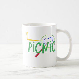 Lustiges Akronym PICKNICK Kaffeetasse