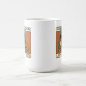 Lustiges Alien-Kaffeedesign Kaffeetasse (Mittel)