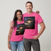 Lustiges Alien-Katzen-Brainrot-Meme-Geschenk T-Shirt (Unisex)