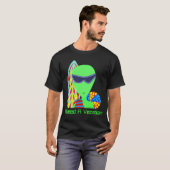 Lustiges alien Z benötige ich ein Ferien-Shirt T-Shirt (Vorne ganz)