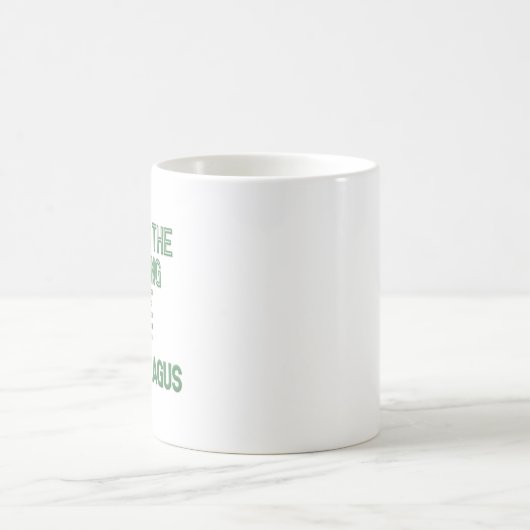 Lustiges "Alter des Spargels" Kaffeetasse (Mittel)