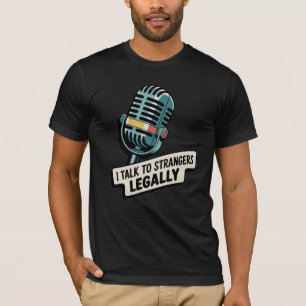 Lustiges Amateurfunk-Shirt - Ich spreche mit Fremd T-Shirt