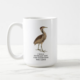 Lustiges American-Bittern-Shirt - ich werde länger Kaffeetasse