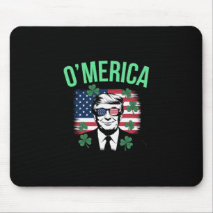 Lustiges Amerika Amerikanische Flagge Donald Trump Mousepad