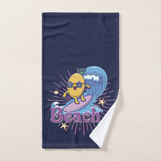 lustiges Ananas-Handtuch-Set Badhandtuch Set (Handtuch)