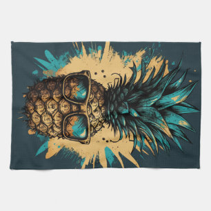 Lustiges Ananas Obst Geschirrtuch