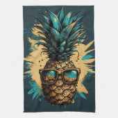 Lustiges Ananas Obst Geschirrtuch (Vertikal)