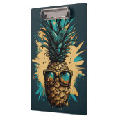 Lustiges Ananas Obst Klemmbrett (Links)