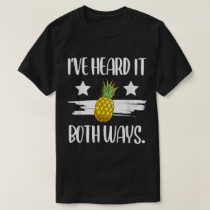 Lustiges Ananas-Zitat-Design T-Shirt