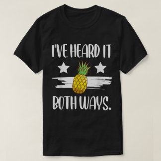 Lustiges Ananas-Zitat-Design T-Shirt