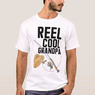 Lustiges Angel-Vintage-Rollen Cool Grandpa T-Shirt