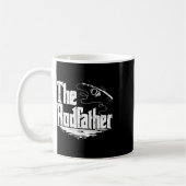 Lustiges Angelgeschenk The Rodfather Kaffeetasse (Links)