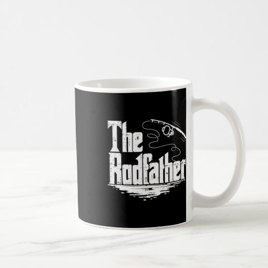 Lustiges Angelgeschenk The Rodfather Kaffeetasse (Rechts)