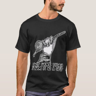 Lustiges Angeln Ich kann heute nicht arbeiten Mein T-Shirt