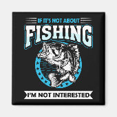 lustiges Angeln Magnet (Vorne)