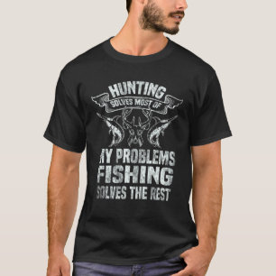 Lustiges Angeln und Jagen Lustiger Humor Jäger Coo T-Shirt