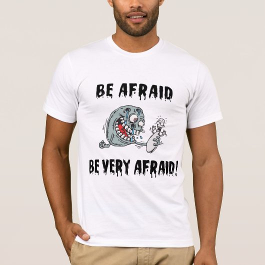 Lustiges Angst Bowling T-Shirt (Vorderseite)