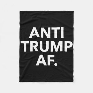Lustiges Anti-Trump-Af-T-Shirt - Uni-Erwachsene An Fleecedecke