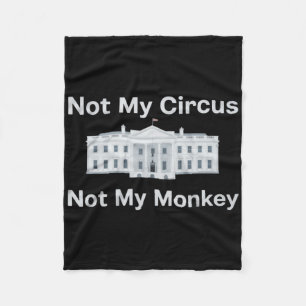Lustiges Anti Trump Nicht Mein Zirkus Nicht Mein A Fleecedecke