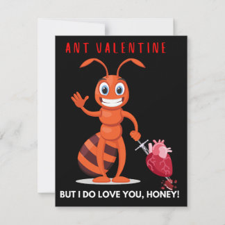 Lustiges Anti-Valentins Feiertagskarte