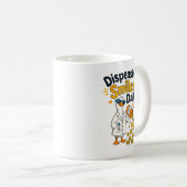 Lustiges Apotheker-Enten-Design Kaffeetasse (VorderseiteRechts)