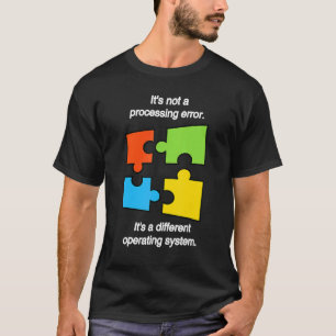 Lustiges April-Autismus-Bewusstseins-Schleifen-Puz T-Shirt