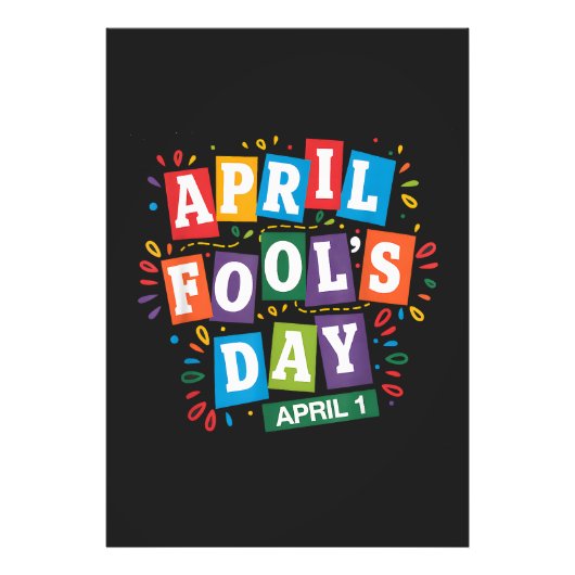 Lustiges Aprilscherz-Kit Fotodruck (Vorne)