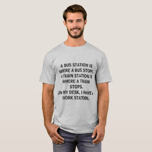 LUSTIGES ARBEITS-T-SHIRT T-Shirt