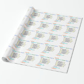 Lustiges Aussenseiter-Sandwich BLT HTML Geschenkpapier (Ungerollt)