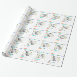 Lustiges Aussenseiter-Sandwich BLT HTML Geschenkpapier