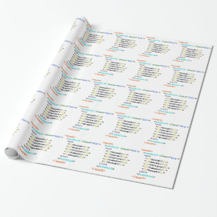 Lustiges Aussenseiter-Sandwich BLT HTML Geschenkpapier
