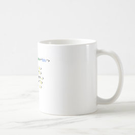 Lustiges Aussenseiter-Sandwich BLT HTML Kaffeetasse