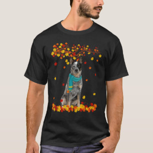 Lustiges australisches Rind Erntedankfest Herbst H T-Shirt