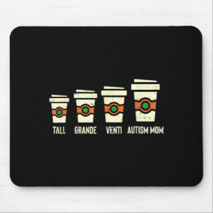 Lustiges Autism Mom Kaffee Shirt Bewusstsein Mütte Mousepad