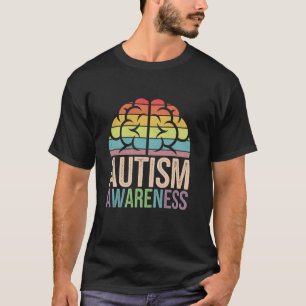 Lustiges Autismus-Bewusstsein Welt Neurodiversität T-Shirt