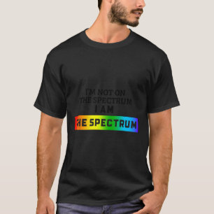 Lustiges Autismus-Meme Ich bin nicht auf dem Spekt T-Shirt