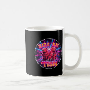 Lustiges Autismus Rizz Sie Mit Der Tism Capybara M Kaffeetasse